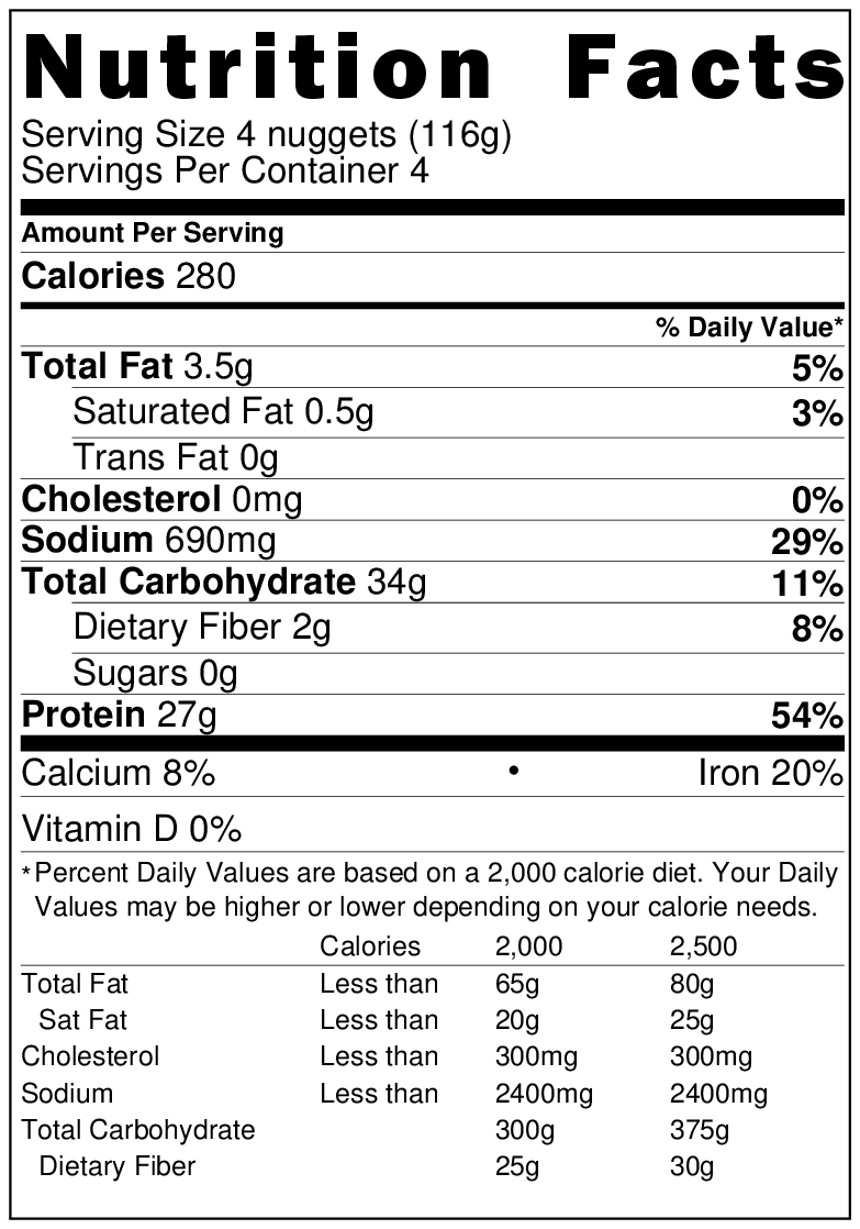 Spicy Seitan Nuggets by Bartleby's - Image 3