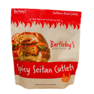 Bartleby's Spicy Seitan Chicken Cutlets