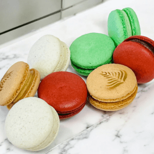 Classic Vegan Macaron Assortment – 24-Pack Gourmet French Cookies