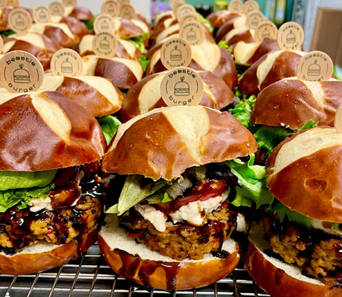 Italian Vegan Beastie Burger